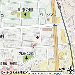 福島県須賀川市丸田町181周辺の地図
