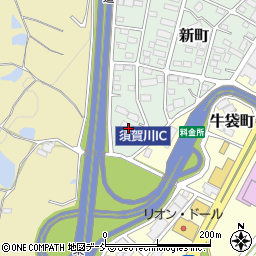 福島県須賀川市新町22周辺の地図
