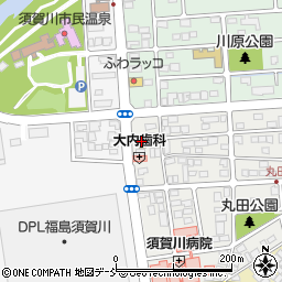 セブンイレブン須賀川丸田町店周辺の地図