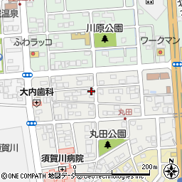 福島県須賀川市丸田町230周辺の地図