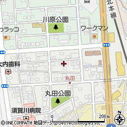 福島県須賀川市丸田町188周辺の地図