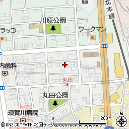 福島県須賀川市丸田町189周辺の地図