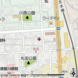 福島県須賀川市丸田町192周辺の地図