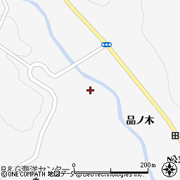 福島県田村郡小野町小野新町小白井周辺の地図