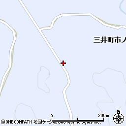 石川県輪島市三井町市ノ坂ヘ周辺の地図