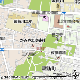 須賀川小型自動車整備工場周辺の地図