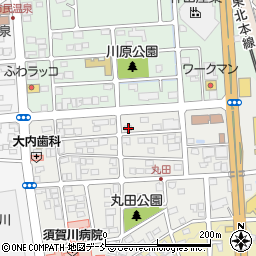 福島県須賀川市丸田町200周辺の地図