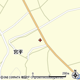 新潟県柏崎市宮平1153周辺の地図