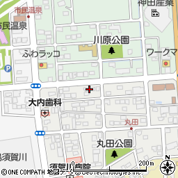 福島県須賀川市丸田町244周辺の地図