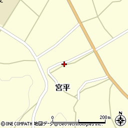 新潟県柏崎市宮平594周辺の地図