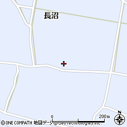 福島県須賀川市長沼南サエン場周辺の地図