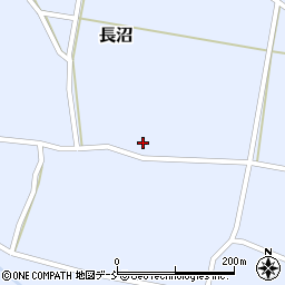 福島県須賀川市長沼（南サエン場）周辺の地図