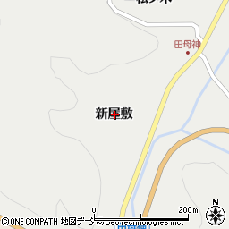 福島県郡山市田村町田母神新屋敷周辺の地図