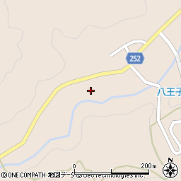 新潟県長岡市小国町八王子587周辺の地図