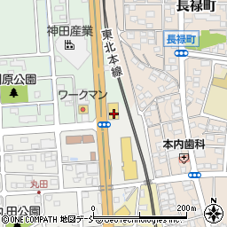 福島県須賀川市丸田町327周辺の地図