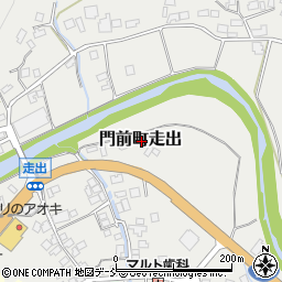 石川県輪島市門前町走出周辺の地図
