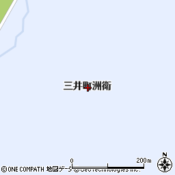 石川県輪島市三井町洲衛周辺の地図