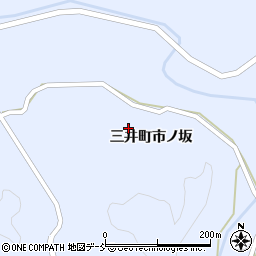石川県輪島市三井町市ノ坂ク周辺の地図