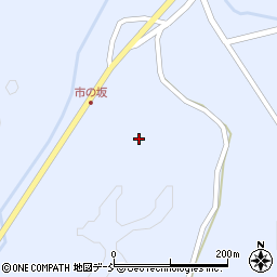 石川県輪島市三井町（市ノ坂ホ）周辺の地図