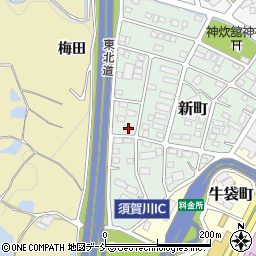 福島県須賀川市新町92-2周辺の地図