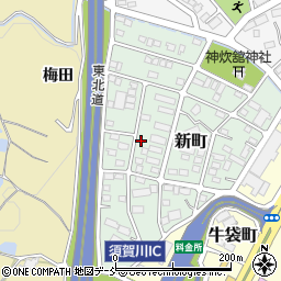 福島県須賀川市新町78-3周辺の地図