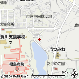 福島県須賀川市芦田塚186周辺の地図