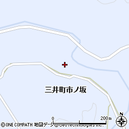 石川県輪島市三井町市ノ坂周辺の地図