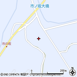 石川県輪島市三井町市ノ坂コ周辺の地図