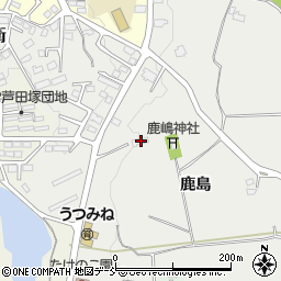 福島県須賀川市浜尾鹿島43周辺の地図
