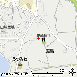 福島県須賀川市浜尾鹿島58周辺の地図