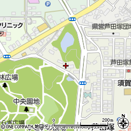 福島県須賀川市芦田塚54周辺の地図