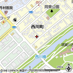 須賀川西川郵便局 ＡＴＭ周辺の地図
