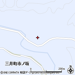 石川県輪島市三井町市ノ坂ナ周辺の地図