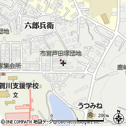 福島県須賀川市芦田塚187周辺の地図