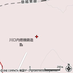 川口内燃機鋳造株式会社　福島工場周辺の地図