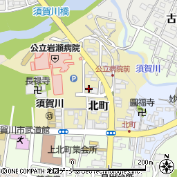 須賀川市第２分団第１班消防屯所周辺の地図