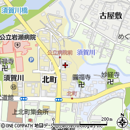 日本生命須賀川営業部周辺の地図
