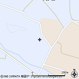 福島県須賀川市長沼シタミ河原周辺の地図