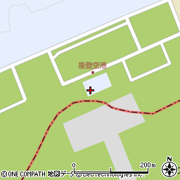 石川県能登空港管理事務所周辺の地図