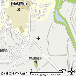 福島県須賀川市浜尾鹿島10周辺の地図