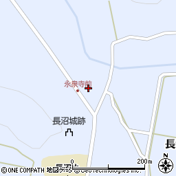 福島県須賀川市長沼城影周辺の地図