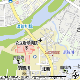 須賀川クリニック周辺の地図