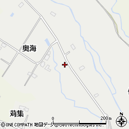 福島県双葉郡楢葉町井出奥海4-3周辺の地図