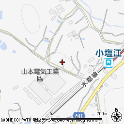 山本電気株式会社　小塩江工場周辺の地図