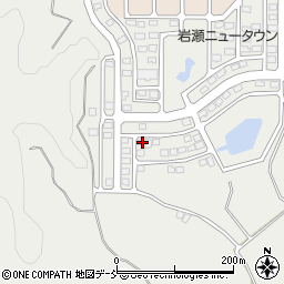 福島県須賀川市北横田石の花166周辺の地図