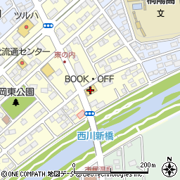ブックオフ須賀川店周辺の地図