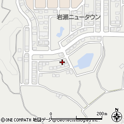 福島県須賀川市北横田石の花172周辺の地図