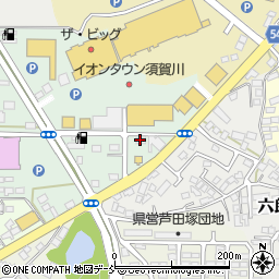 ガヤイオンタウン須賀川店周辺の地図