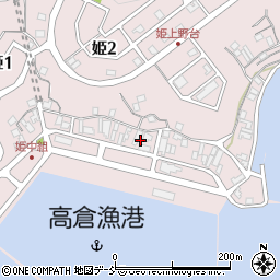石川県鳳珠郡能登町姫周辺の地図