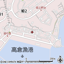 石川県能登町（鳳珠郡）姫周辺の地図